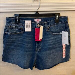 NWT- Juicy Couture Anna Relaxed Denim Shorts.
